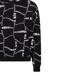 ARMANI EXCHANGE AE SS23 вязаный свитер мужской black - фото 8