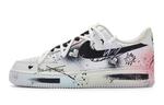 Кроссовки Nike Air Force 1 Skateboard Shoes Women's Low-Top White Black Pink - фото