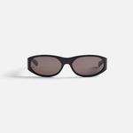 Солнцезащитные очки Flatlist Eddie Kyu Sunglasses, цвет Solid Black/Solid Black Lens - фото