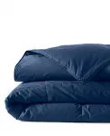 Одеяло Essential Pureloft Box Comforter Lands' End, темно-синий - фото