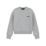 Джемпер с вышитым логотипом WE11DONE, серый - фото