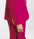 Пиджак из смесовой шерсти Versace, Fuxia - фото 5