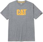 Футболка CAT с логотипом, Dark Heather Grey - фото 2