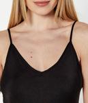 Платье атласное Dkny, черный - фото 4