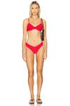 Бикини-плавки Vanessa от Beach Riot, red - фото 4