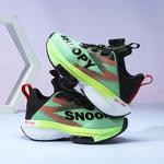 Кроссовки для детей "Дети" Snoopy, черный/зеленый - фото 27