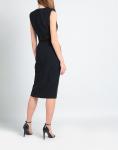 Платье миди Mcqueen, черный - фото 4