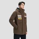 Куртка SKI STYLE Down DESCENTE, коричневый - фото 2