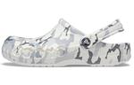 Сандалии Crocs Unisex Bayaband Sandals - White Camo 'Gray White' - фото