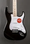 Squier Sonic Stratocaster - черный с кленовой накладкой - фото 3