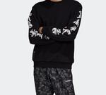 Толстовка adidas x Disney Goofy Crew Crossover Pullover Black, черный - фото 3