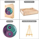 Деревянный пазл Мандала Инь Ян L Moments - фото 6