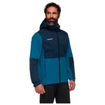 Куртка Linard Guide Hardshell с капюшоном - дождевик Mammut, черный - фото 3
