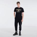 Футболка Unisex Boy London черная с белым логотипом - фото 7
