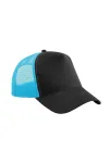 Кепка Snapback Trucker Beechfield, черный - фото