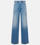 Широкие джинсы Gucci, светло-синий - фото