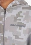 Худи Dropsize ZIPPER, Camo Grey/Grey - фото 4