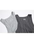 Майка 2(X)IST 2-Pack ESSENTIAL Square-Cut Tank, цвет Charcoal Heather/Grey Heather - фото 2