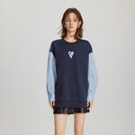 ELLE Свитшот Women's Navy Blue - фото 4