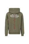 Толстовка ALPHA INDUSTRIES, оливковый - фото 3