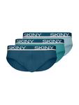 Трусы Skiny, Turquoise/Light blue - фото