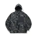 LiNing Мужская куртка черная жаккардовая, Black Jacquard - фото