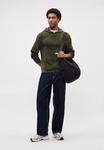 Худи Marc O'Polo DENIM PULLOVER LONGSLEEVE HODDIE, Swamp Green/Evergreen - фото 5