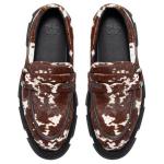 Both Гао Лоферы унисекс коричневые - фото 6