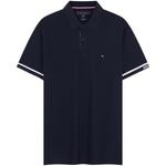 Мужская поло Tommy Hilfiger, темно-синий - фото