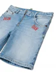 Джинсовые шорты с молниями Dsquared2 Kids, синий - фото 3