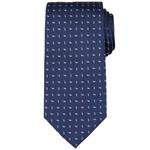 Мужской галстук с геометрическим рисунком на заказ Bespoke - фото