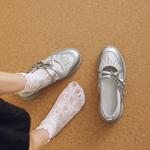 Туфли Мэри Джейн женские Agsdon, серебряный - фото 5