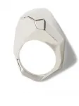 Граненое кольцо Lanvin, серебристый - фото