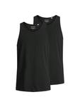 Майка-топ Jack & Jones JACBASIC TANKTOP 2 PACK NOOS, черный - фото