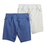 Адаптивные велосипедные шорты SO с высокой посадкой для девочек 6–16 лет, цвет Gray Heather - фото 2