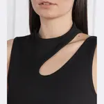 Облегающий топ драка Hugo, черный - фото 3