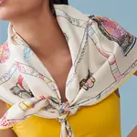 Chevaloscope Шелковые Платки Женские HERMES - фото 2