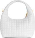 GUESS женская сумка Tia Hobo, White - фото 5