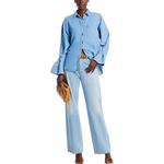 Футболка женская синяя Levis - фото 8