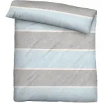 Постельное белье Biberna, (1 шт.), цвет bleu-grau - фото 4