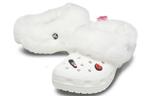 Шлепанцы и сланцы Crocs Classic Clog Crocs White Unisex Slippers - фото 6