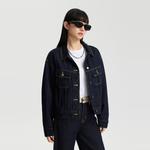 Lee Женская джинсовая куртка потертая, Washed - фото 6