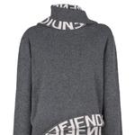 Женский свитер FENDI, серый - фото 9