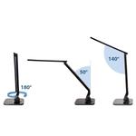 Настольная лампа tectake черный, 46/2.1/18 см - фото 5