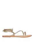 Сандалии Manebí, золотой - фото