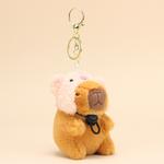 Милый капибара кукла плюшевый брелок 11см высота Whoops - фото 5
