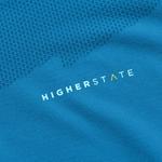 Спортивный топ Higher State Seamfree Long Sleeve Half Zip, синий - фото 4