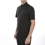 Рубашка мужская черная Burberry, черный - фото 6