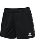 Шорты Hmlauthentic Pl Shorts Woman черного цвета Hummel - фото