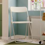 Складной стул VIHALS IKEA, белый - фото 2